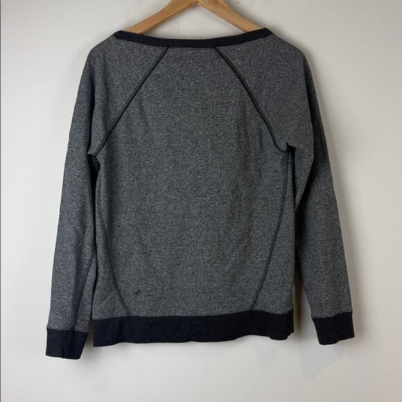 Lululemon Grey and Black Sweatshirt Size Small - Picture 2 of 5